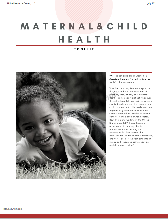 Maternal and Child Health by Meagan Jackson MPH